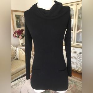 INC like new cowl neck tunic top size M